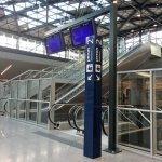 Dworzec Łódź Fabryczna po otwarciu w grudniu 2016