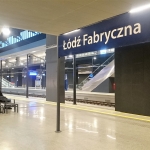 Dworzec Łódź Fabryczna po otwarciu w grudniu 2016