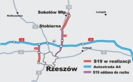 INŻYNIER KONTRAKTU: Kontynuacja projektowania i budowa drogi ekspresowej S19 na odcinku węzeł Sokołów Małopolski Północ (bez węzła) - Stobierna / 2014 - 2021