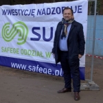 Wmurowanie kamienia węgielnego - Centrum Opieki nad Seniorem w Poznaniu, nadzór SAFEGE - Robert Wojciechowski